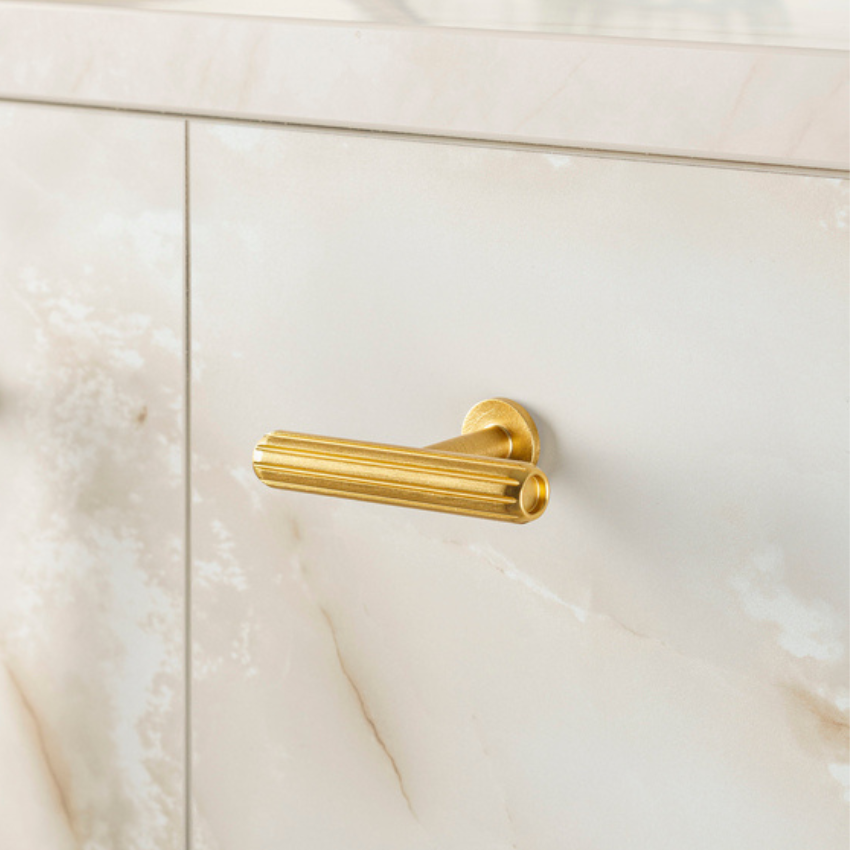 Bouton de meuble Bilbao Mini Aluminium