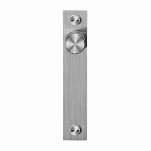 Bouton de meuble Cross Knurl avec Plaque Longue Bouton de meuble Cross Knurl avec Plaque Longue