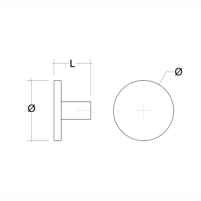 Patère murale Bella