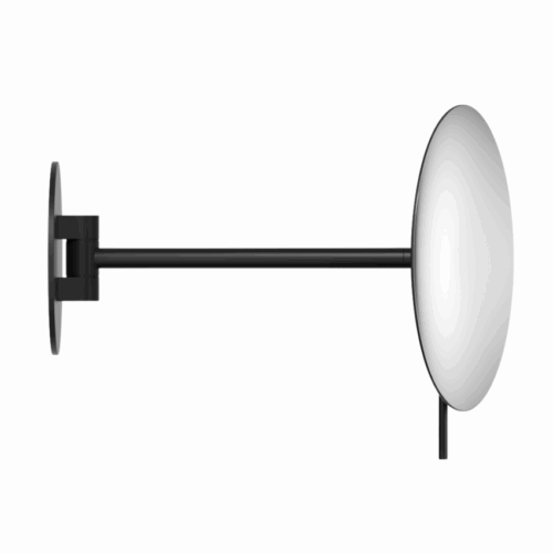 Miroir grossissant mural de salle de bains Thibaut - Chrome, Taille unique