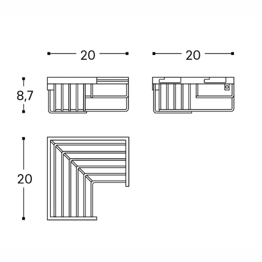 Panier de douche Izaac