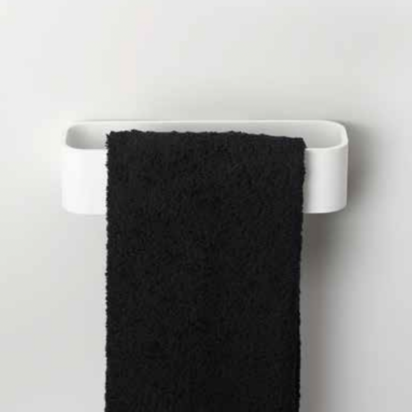 Alvin Towel Holder - Matte White, One size