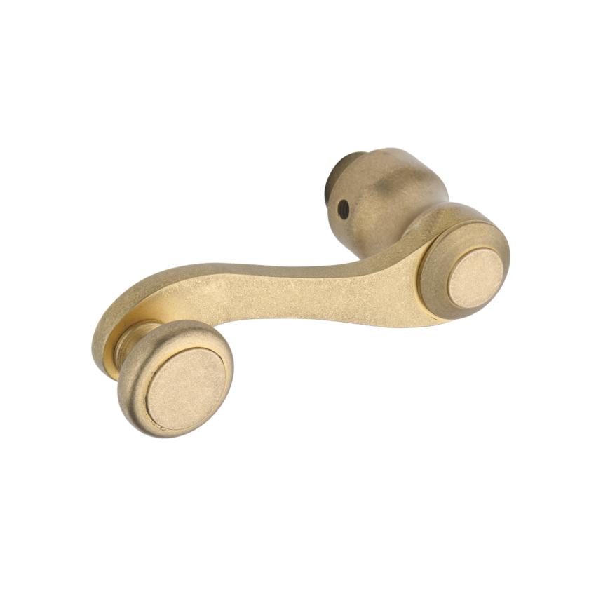 Paire de Poignées de Portes Javelot Laiton