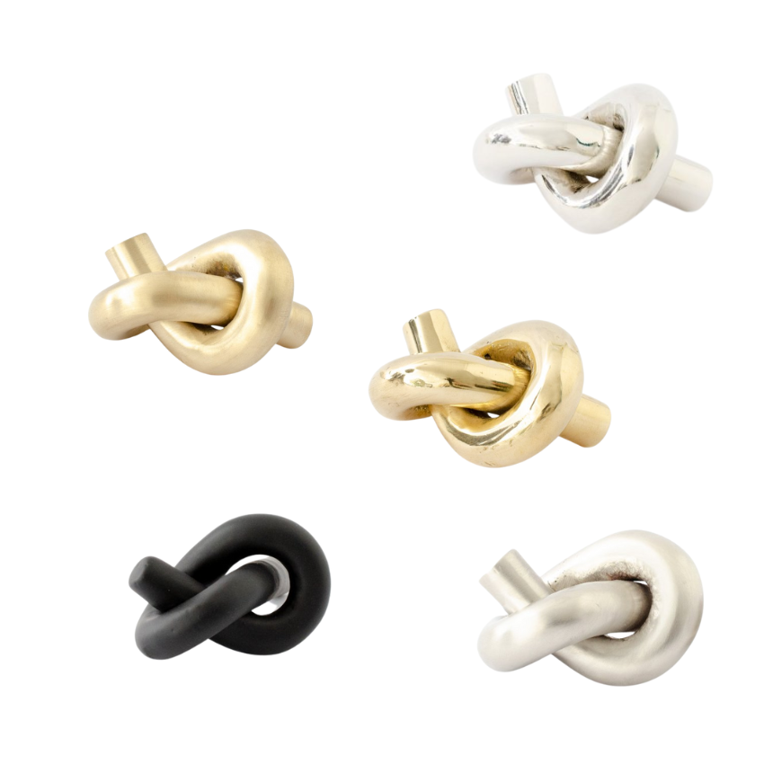 Bouton de meuble Noeud Laiton