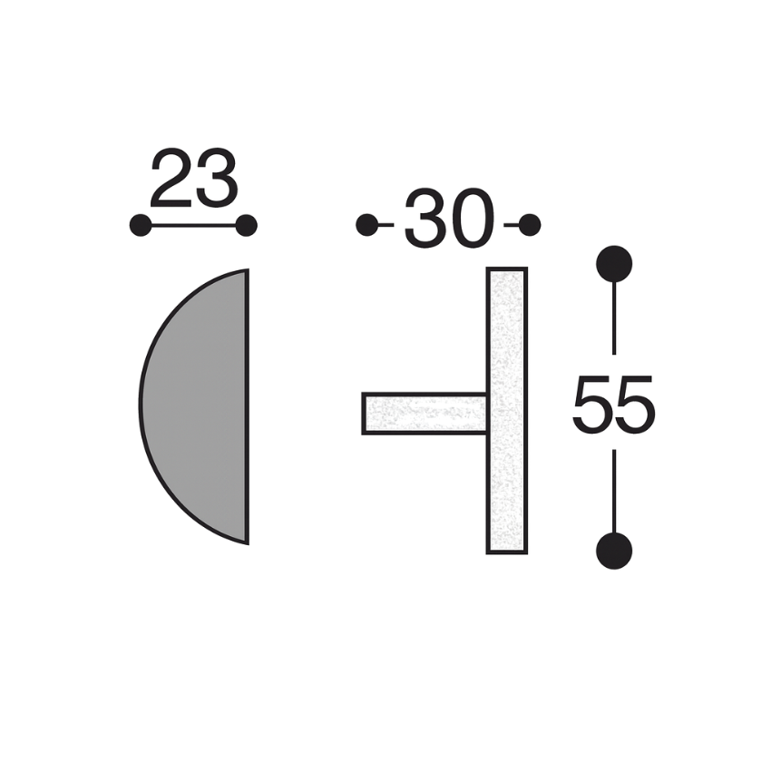 Bouton de meuble Caravaggio