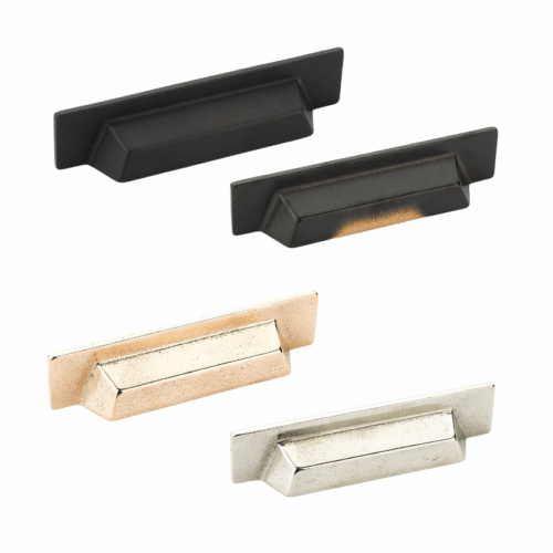 Poignée de meuble Coquille Mantoue Mantua shell furniture handle