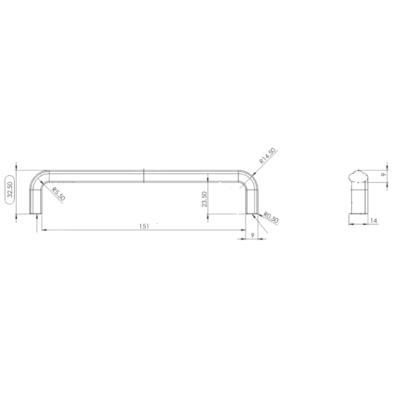 Poignée de Meuble Bordeaux