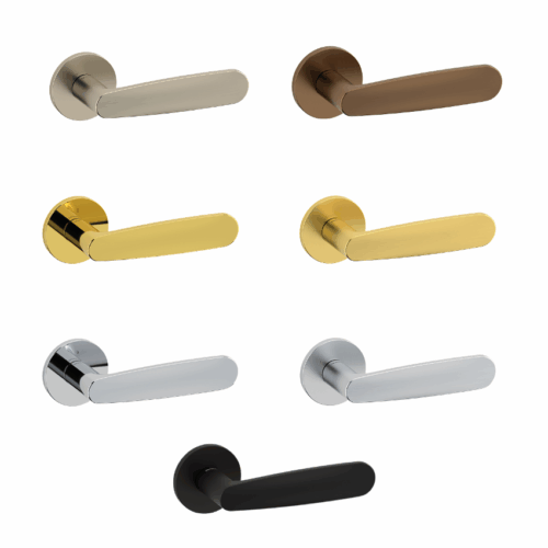 Paire de poignées de portes Brera Paire de poignées de portes Brera