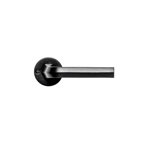 Paire de poignées de portes Pythagore Laiton massif Paire de poignées de portes Pythagore Laiton massif
