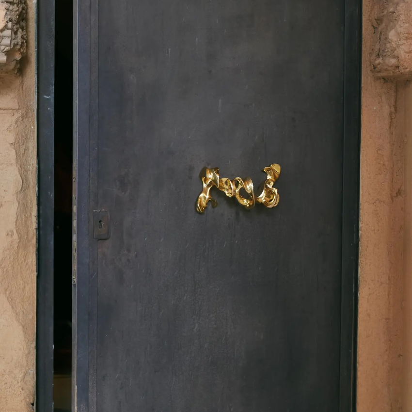 Tirant de Porte Calvet Gaudi Laiton poli